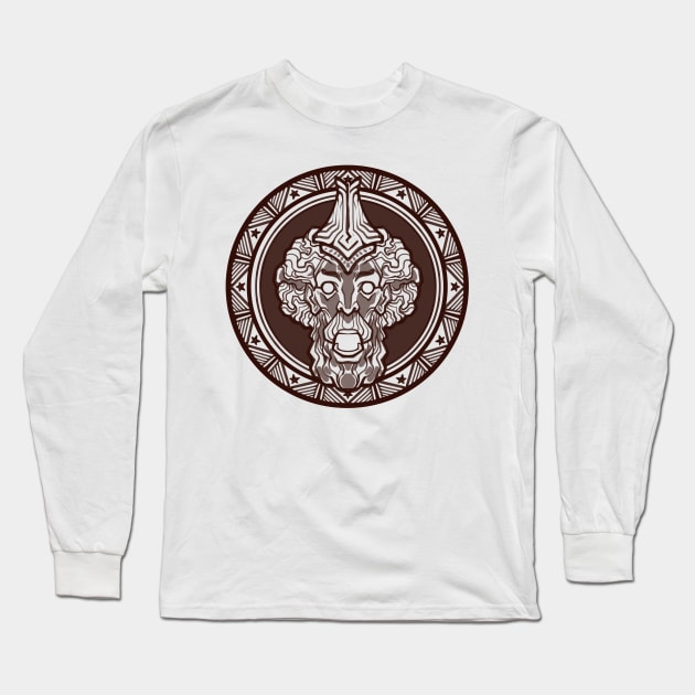 Sephiroth Lines - 2 - Chokmah Long Sleeve T-Shirt by Nightgrowler